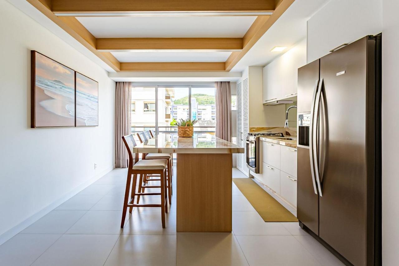 Apto Moderno E Sofisticado Jurere 200M Mar Jrr103 Apartamento Florianópolis Exterior foto